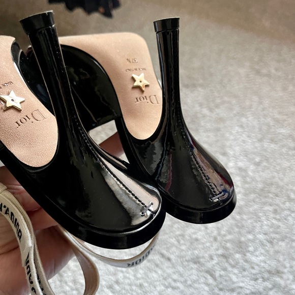 Dior Black Heels Elegant and Sophisticated